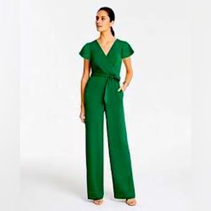 Ann Taylor NWOT flutter sleeve pants jumpsuit